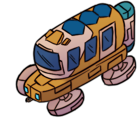 Animierter Roboter